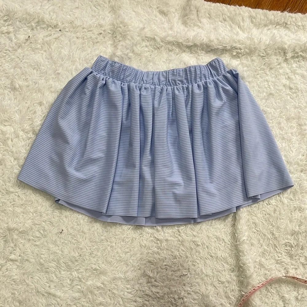 Oshkosh Blue Striped girls mini Skirt